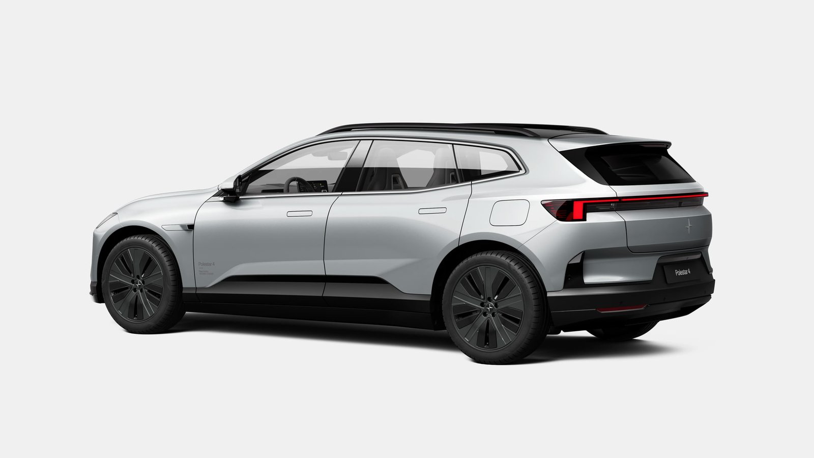 Polestar 4 studio - three quarters rear left