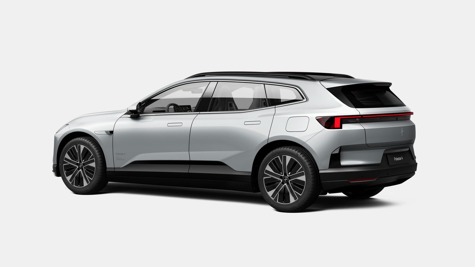 Polestar 4 studio - three quarters rear left