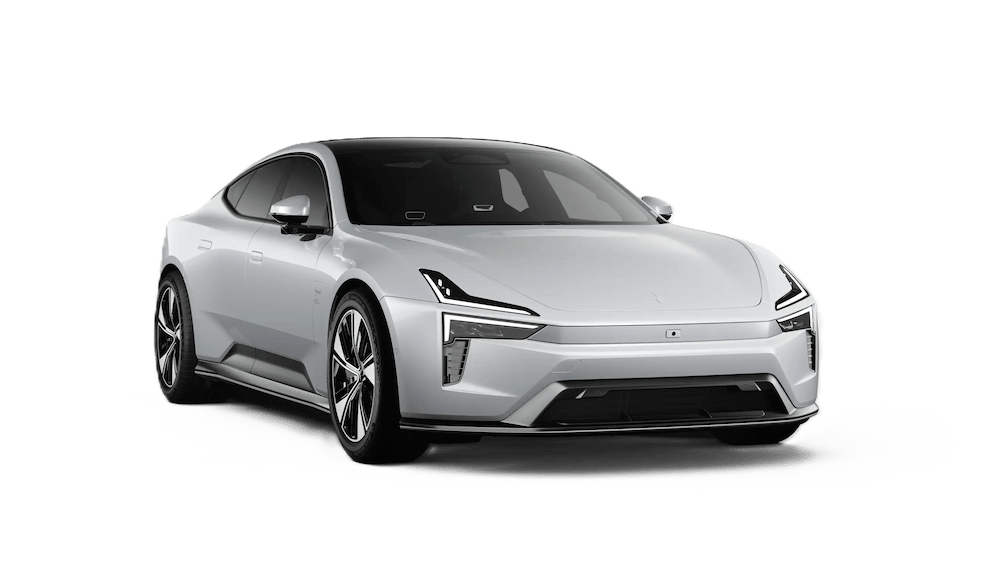 Polestar 5 studio - three quarters front left