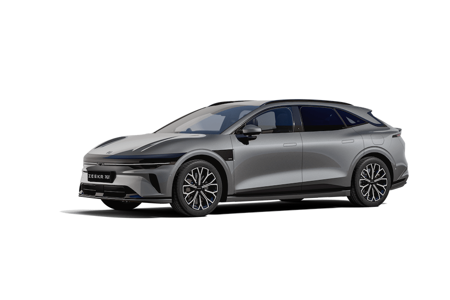 Zeekr 7GT studio - three quarters front left